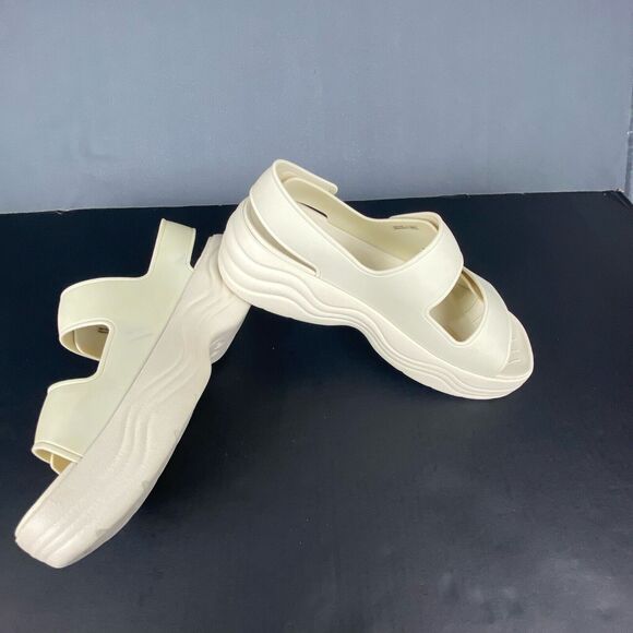 Crocs, Adult, Women's Skyline Sandal size W10 Bone Platform - Picture 9 of 16
